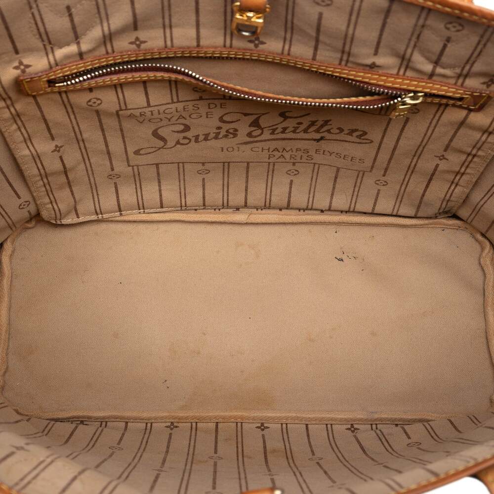 Louis Vuitton Neverfull Tote Canvas Mm #266663L15B - Picture 4 of 7